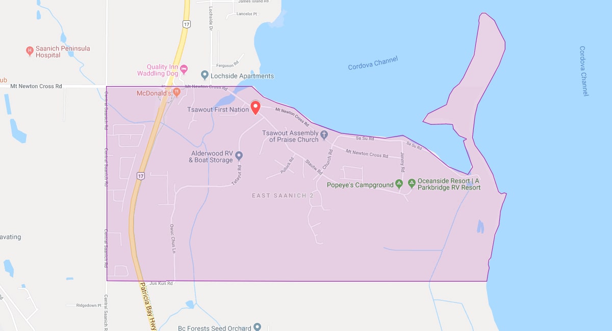 SȾÁUTW̱ Reserve Lands IR2