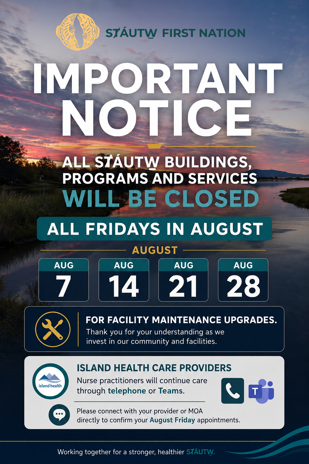 Office Closures August2