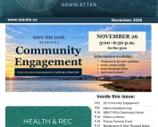 Cover of the SȾÁUTW̱ First Nation November 2026 newsletter. Select to read the full newsletter PDF.